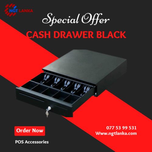 CASH DRAWER BLACK